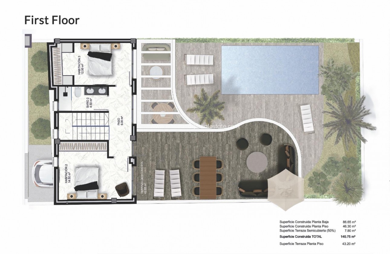 New Build - Villa  - Almoradí - Las Heredades