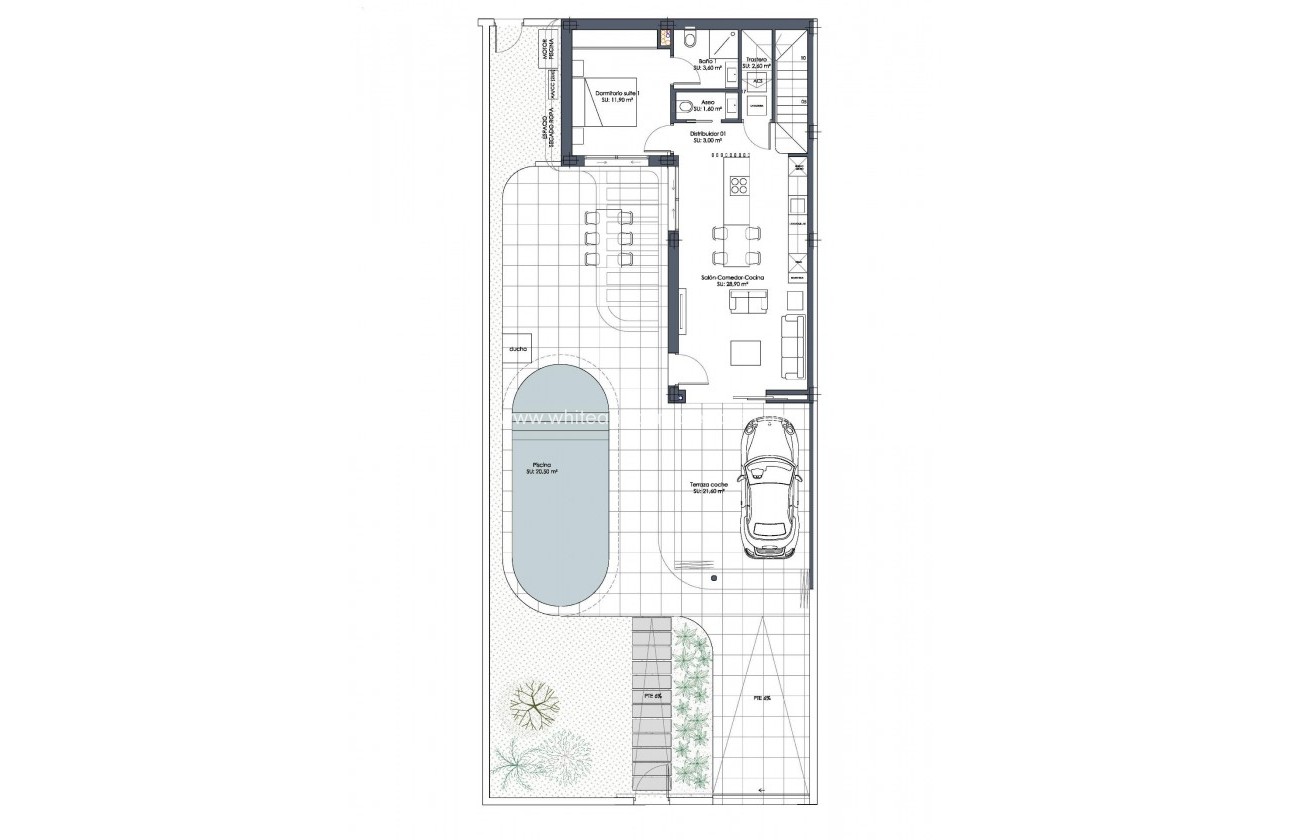 New Build - Villa  - Los Alcázares - Serena Golf