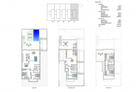 New Build - Villa  - Los Alcázares - Serena Golf