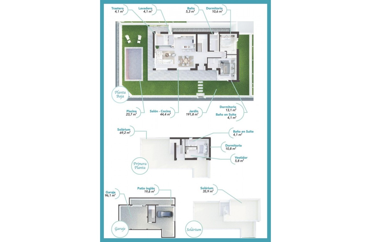 New Build - Villa  - Los Alcázares - Serena Golf