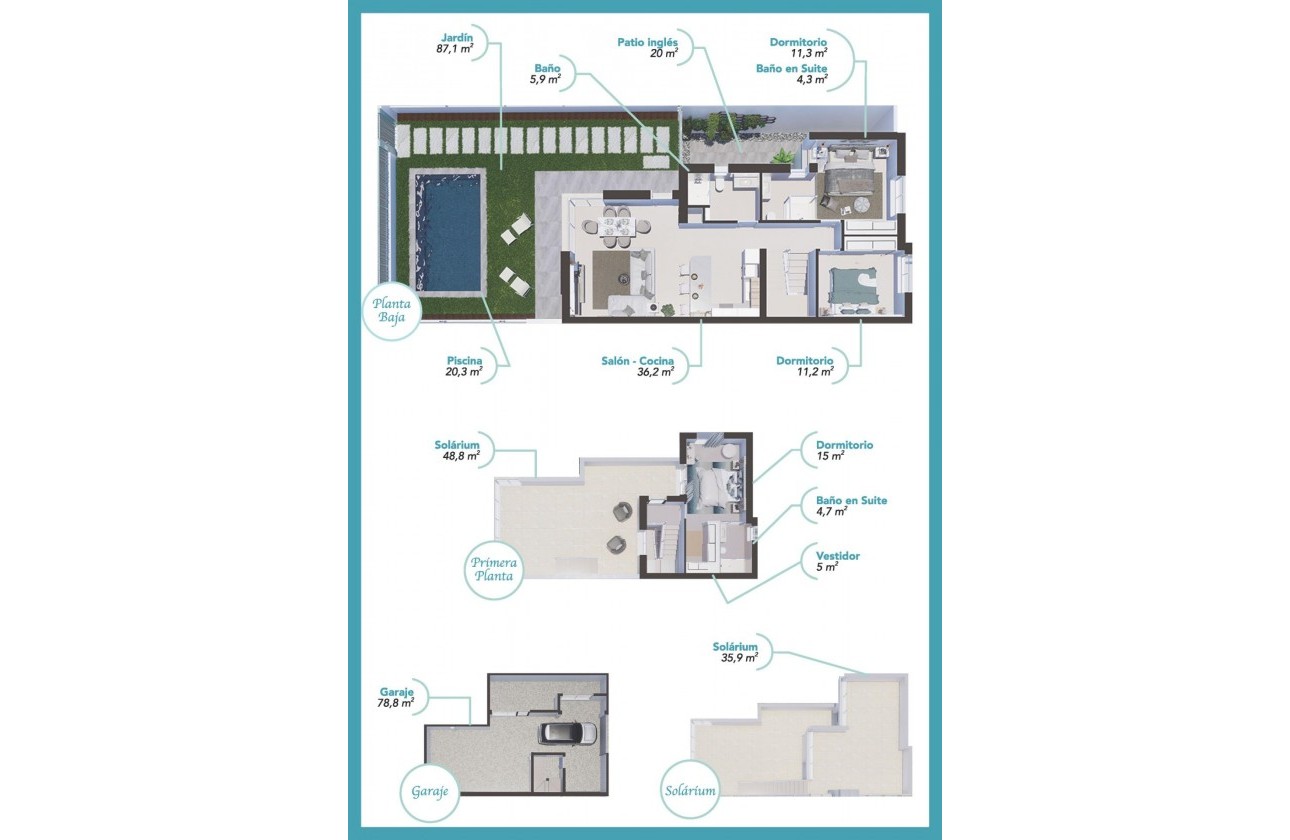 New Build - Villa  - Los Alcázares - Serena Golf