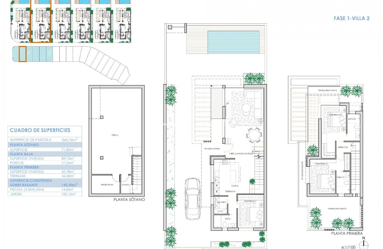 New Build - Villa  - Los Alcázares - Santa Rosalía