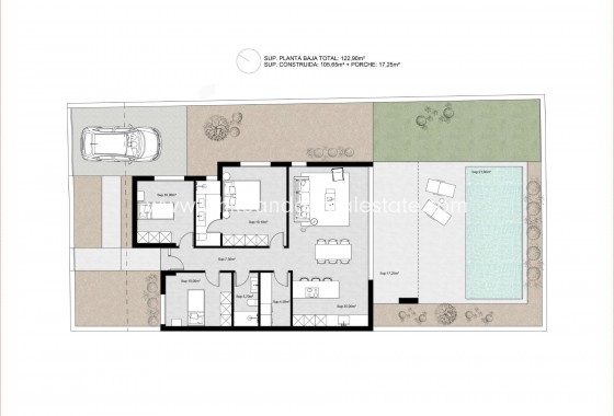 New Build - Villa  - Molina de Segura - Urb. La Quinta