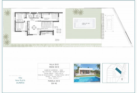 New Build - Villa  - Vera - Pueblo Salinas