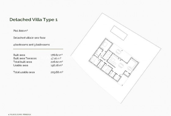 New Build - Villa  - Penaguila - El Olivar
