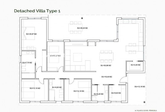 New Build - Villa  - Penaguila - El Olivar