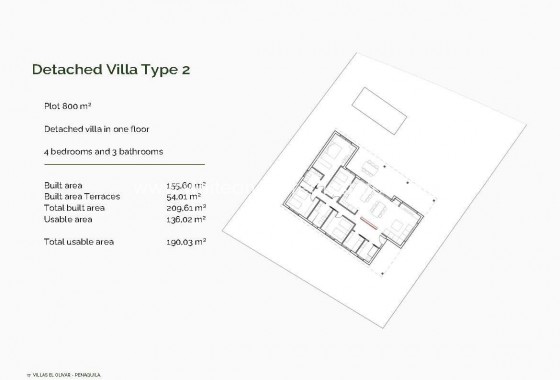 New Build - Villa  - Penaguila - El Olivar