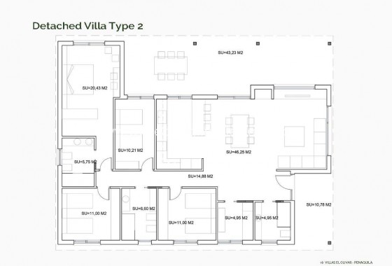 New Build - Villa  - Penaguila - El Olivar