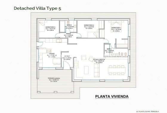 New Build - Villa  - Penaguila - El Olivar