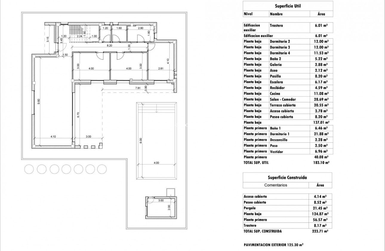 New Build - Villa  - Aspe - Poligono 19