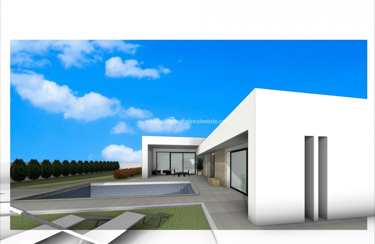 New Build - Villa  - Aspe - Poligono 19
