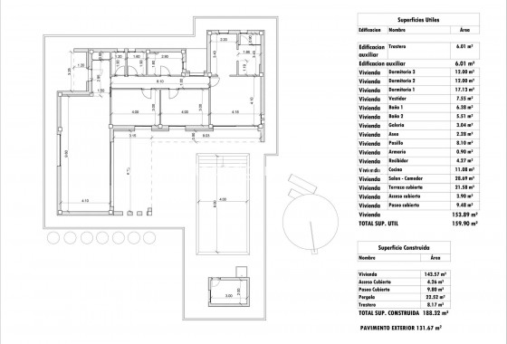 New Build - Villa  - Aspe - Poligono 19