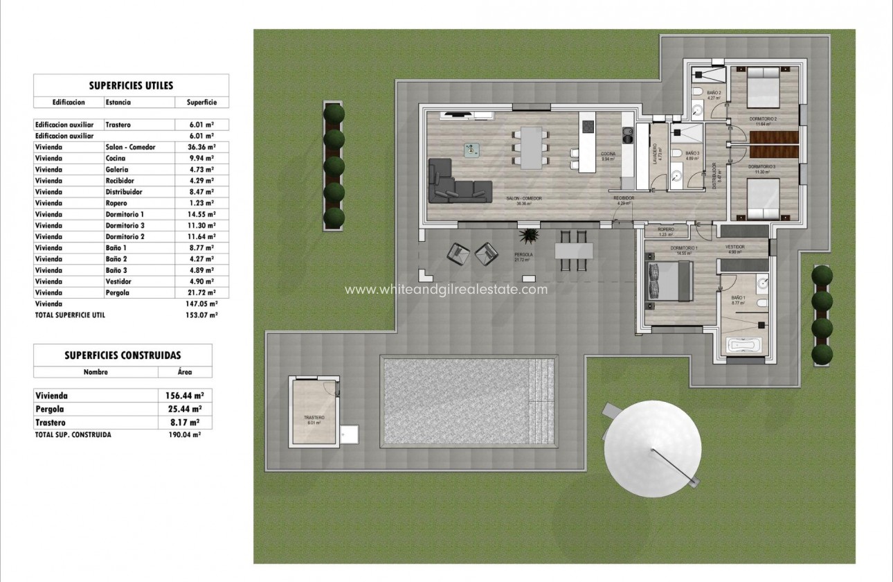 New Build - Villa  - Aspe - Poligono 19