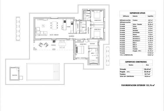 New Build - Villa  - Aspe - Poligono 19