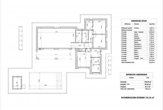 New Build - Villa  - Aspe - Poligono 19