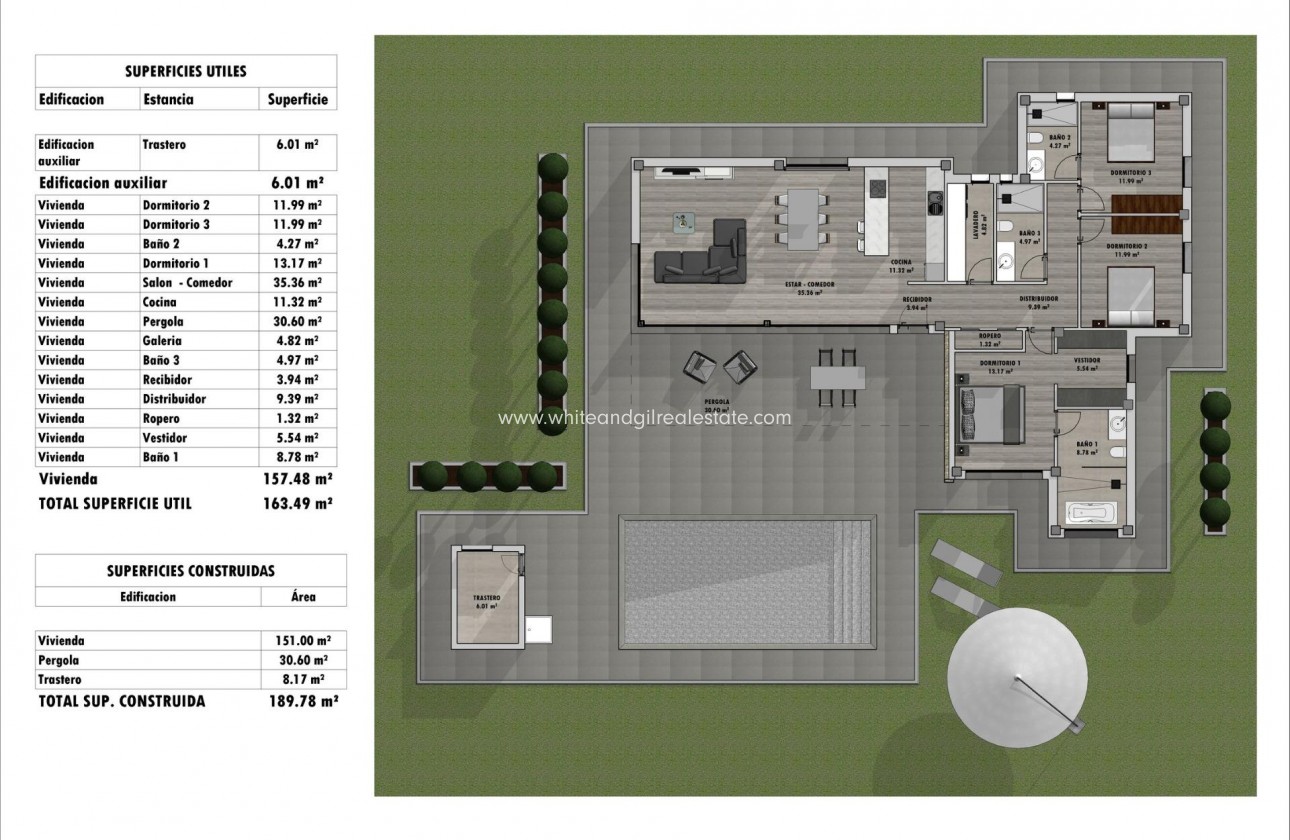New Build - Villa  - Aspe - Poligono 19