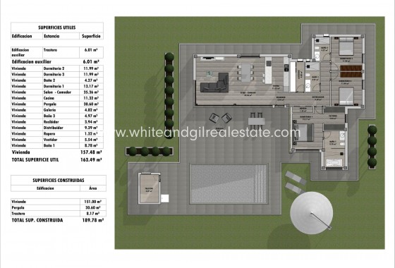 New Build - Villa  - Aspe - Poligono 19