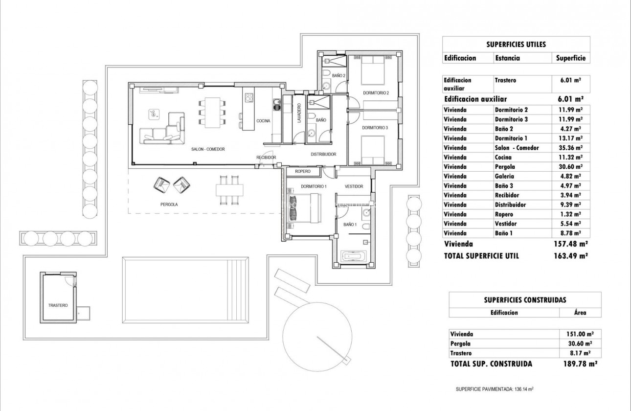 New Build - Villa  - Aspe - Poligono 19
