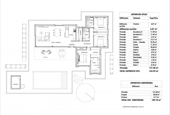 New Build - Villa  - Aspe - Poligono 19