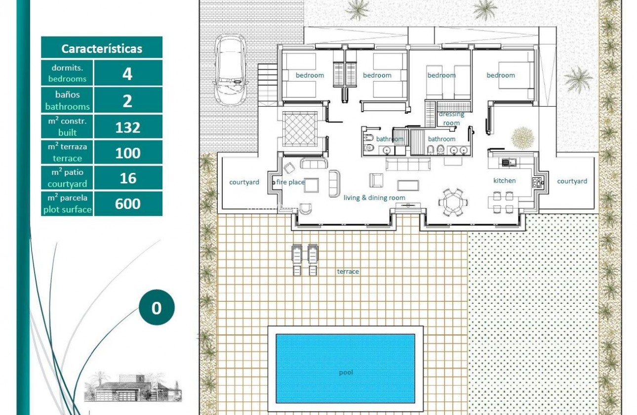 New Build - Villa  - Sucina - Peraleja Golf