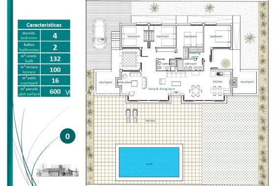 New Build - Villa  - Sucina - Peraleja Golf