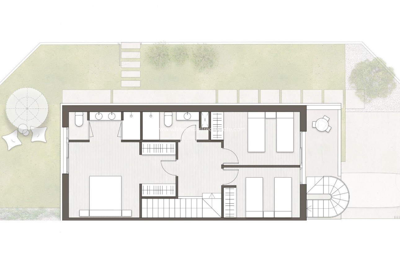 New Build - Villa  - Pilar de la Horadada - pueblo