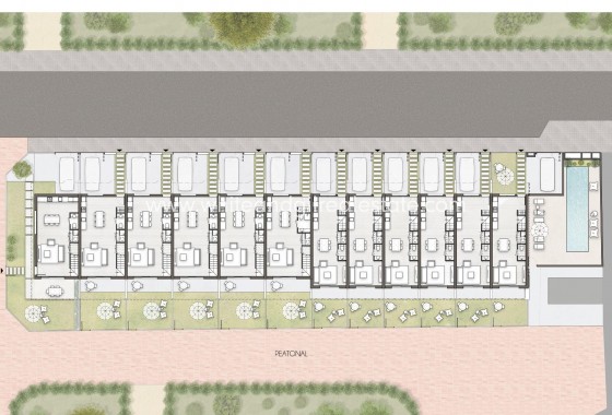 New Build - Villa  - Pilar de la Horadada - pueblo