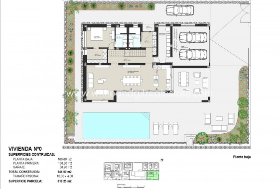 Nouvelle construction - Villa  - Pilar de la Horadada