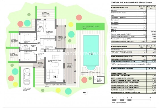 New Build - Villa  - Pinoso - Rodriguillo