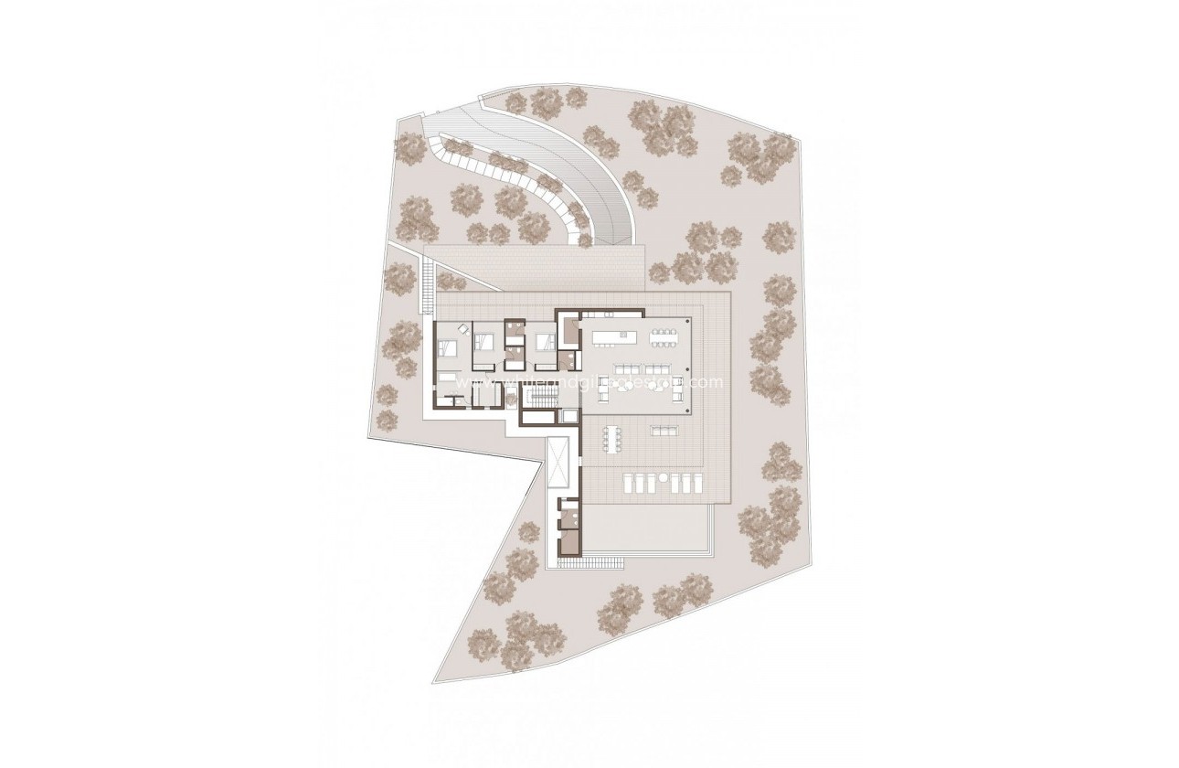 New Build - Villa  - Moraira - Verde Pino